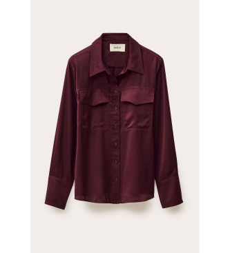 BA&SH Chemise Canoli marron