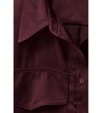 BA&SH Chemise Canoli marron