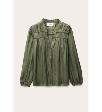 BA&SH Chemise verte Cessia