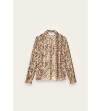 BA&SH Camicia Cleo beige