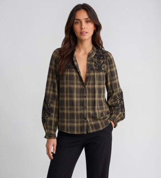 BA&SH Camisa Kaela verde