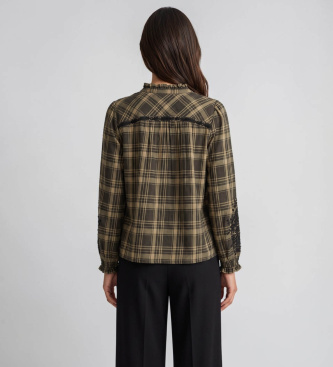 BA&SH Camisa Kaela verde