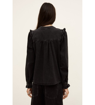 BA&SH Mio shirt black
