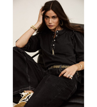 BA&SH Mio shirt black