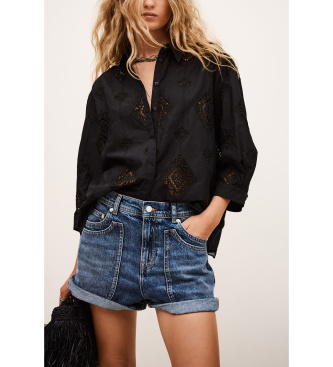 BA&SH Muriel shirt black