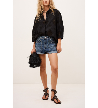 BA&SH Muriel shirt black