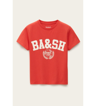 BA&SH Camiseta Ioni rojo