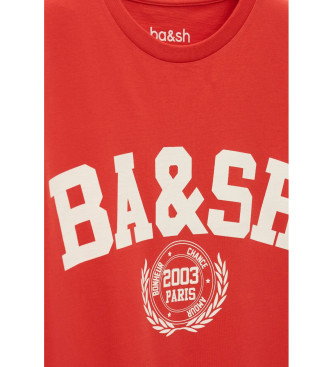 BA&SH Camiseta Ioni rojo