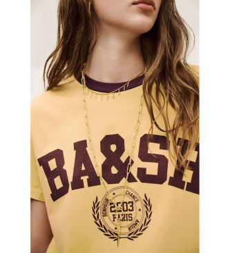 BA&SH T-shirt Loni jaune