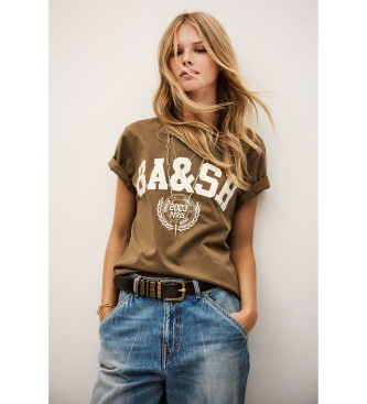 BA&SH Camiseta Loni marrn