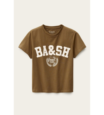 BA&SH Camiseta Loni marrn