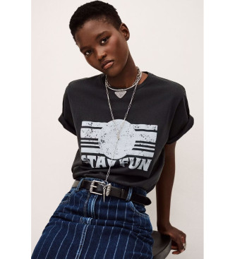 BA&SH T-shirt Reese noir