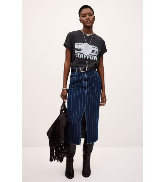 BA&SH T-shirt Reese noir