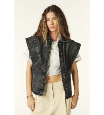 BA&SH Gilet Max noir