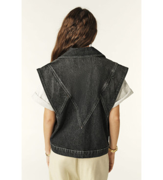 BA&SH Gilet Max noir