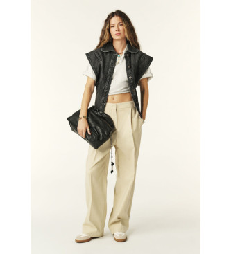 BA&SH Gilet Max noir