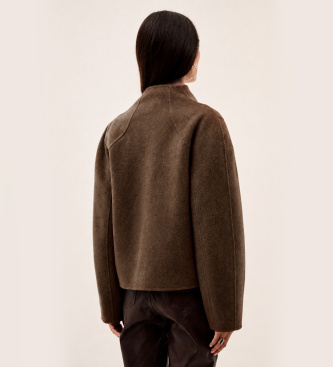 BA&SH Chaqueta Kemelia marrón
