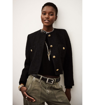 BA&SH Chaqueta Meredith negro