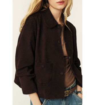 BA&SH Chaqueta Milas chocolate