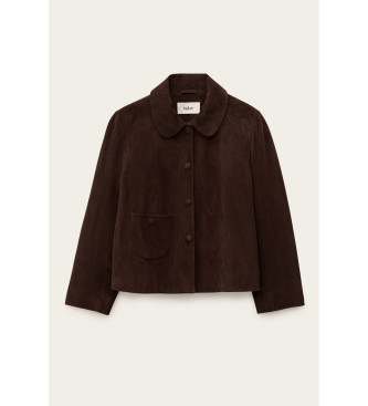BA&SH Chaqueta Milas chocolate