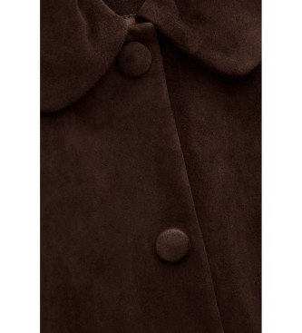 BA&SH Chaqueta Milas chocolate