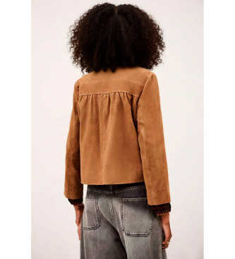 BA&SH Jacket Milas brown