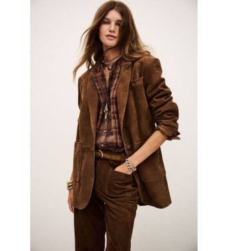 BA&SH Chaqueta Mosty marrn