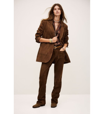 BA&SH Chaqueta Mosty marrn