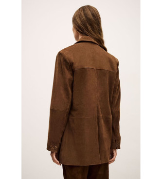 BA&SH Chaqueta Mosty marrn