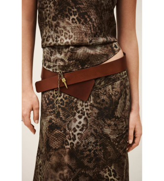 BA&SH Cintur�n Baina marr�n