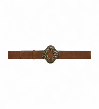 BA&SH Ceinture Bilta marron