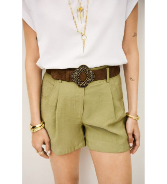 BA&SH Ceinture Bilta marron