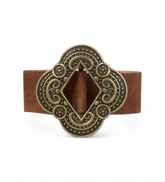 BA&SH Ceinture Bilta marron