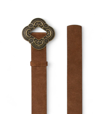 BA&SH Ceinture Bilta marron