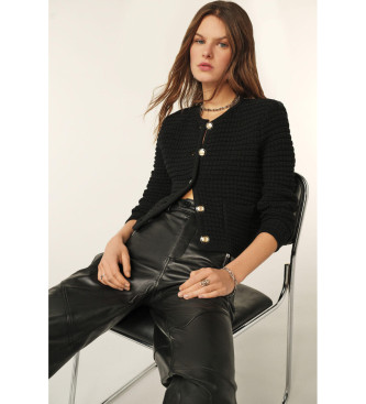 BA&SH Cardigan Gaspar noir
