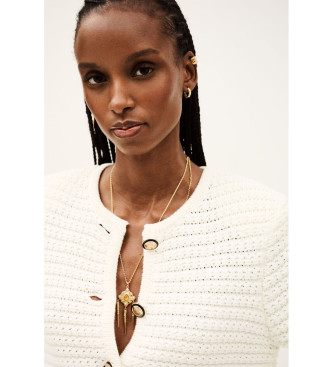 BA&SH Beżowy kardigan Gaspard