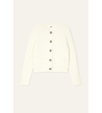 BA&SH Beżowy kardigan Gaspard