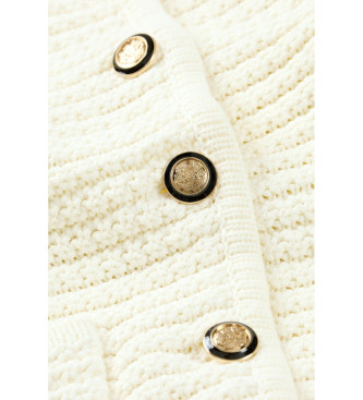 BA&SH Beżowy kardigan Gaspard