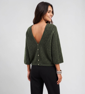 BA&SH Isaac cardigan grøn