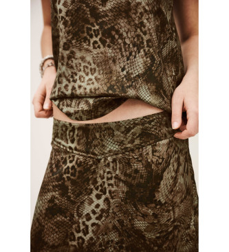 BA&SH Falda Ciria marr�n verdoso