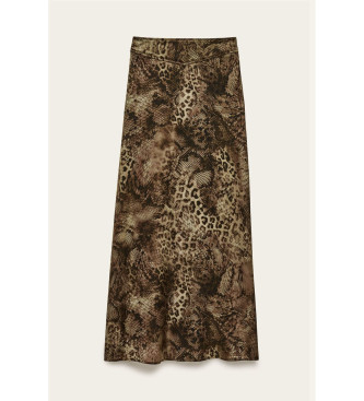 BA&SH Falda Ciria marr�n verdoso