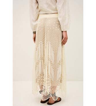 BA&SH Ulysse beige nederdel