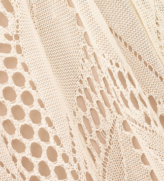 BA&SH Jupe Ulysse beige
