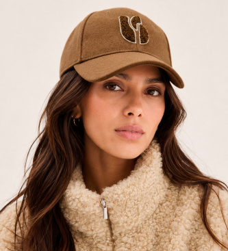 BA&SH Cappello Hugo marrone