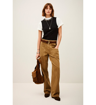 BA&SH Brown Fima Jeans