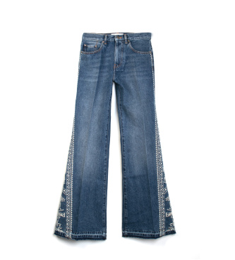 BA&SH Jeans blu vivaci