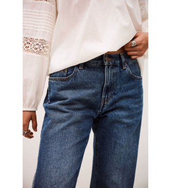 BA&SH Cal�as de ganga Vivy blue