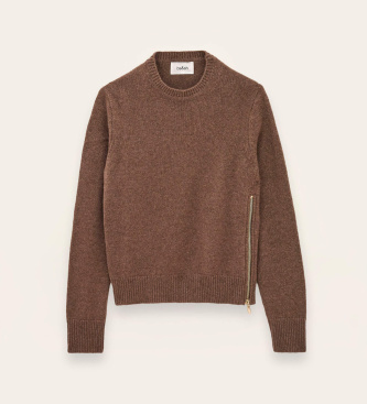 BA&SH Cheyla Kaschmirpullover braun