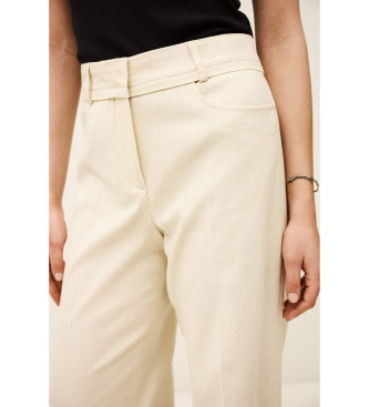 BA&SH Pantalón Cista beige