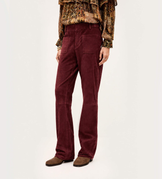 BA&SH Mossi Hose bordeaux